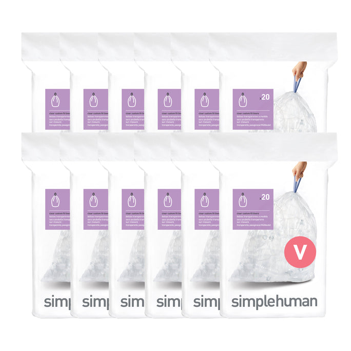 Code V Clear Recycling Custom Fit Liners