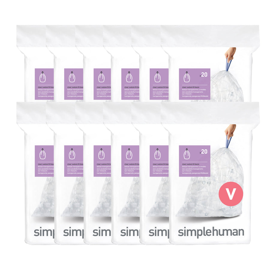 Code V Clear Recycling Custom Fit Liners