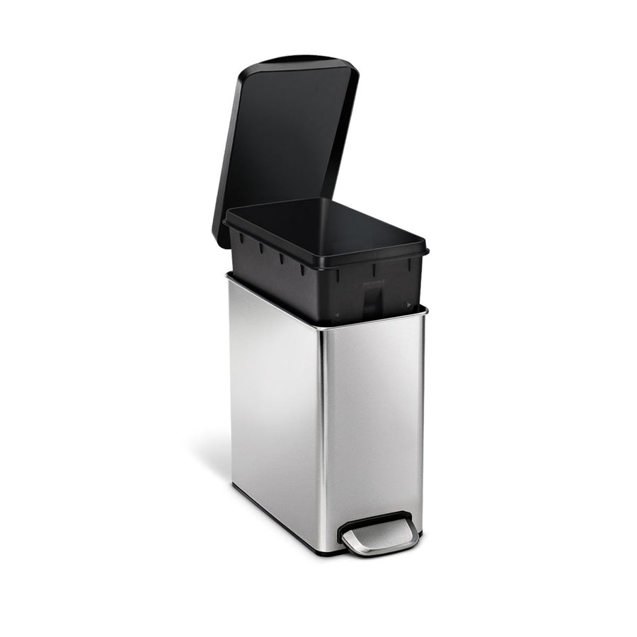 10L Profile Stainless Steel Pedal Bin