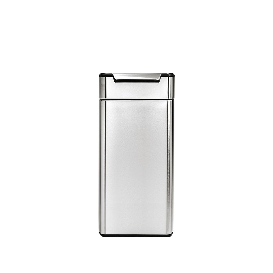 30 Litre, Rectangular Touch-Bar Bin