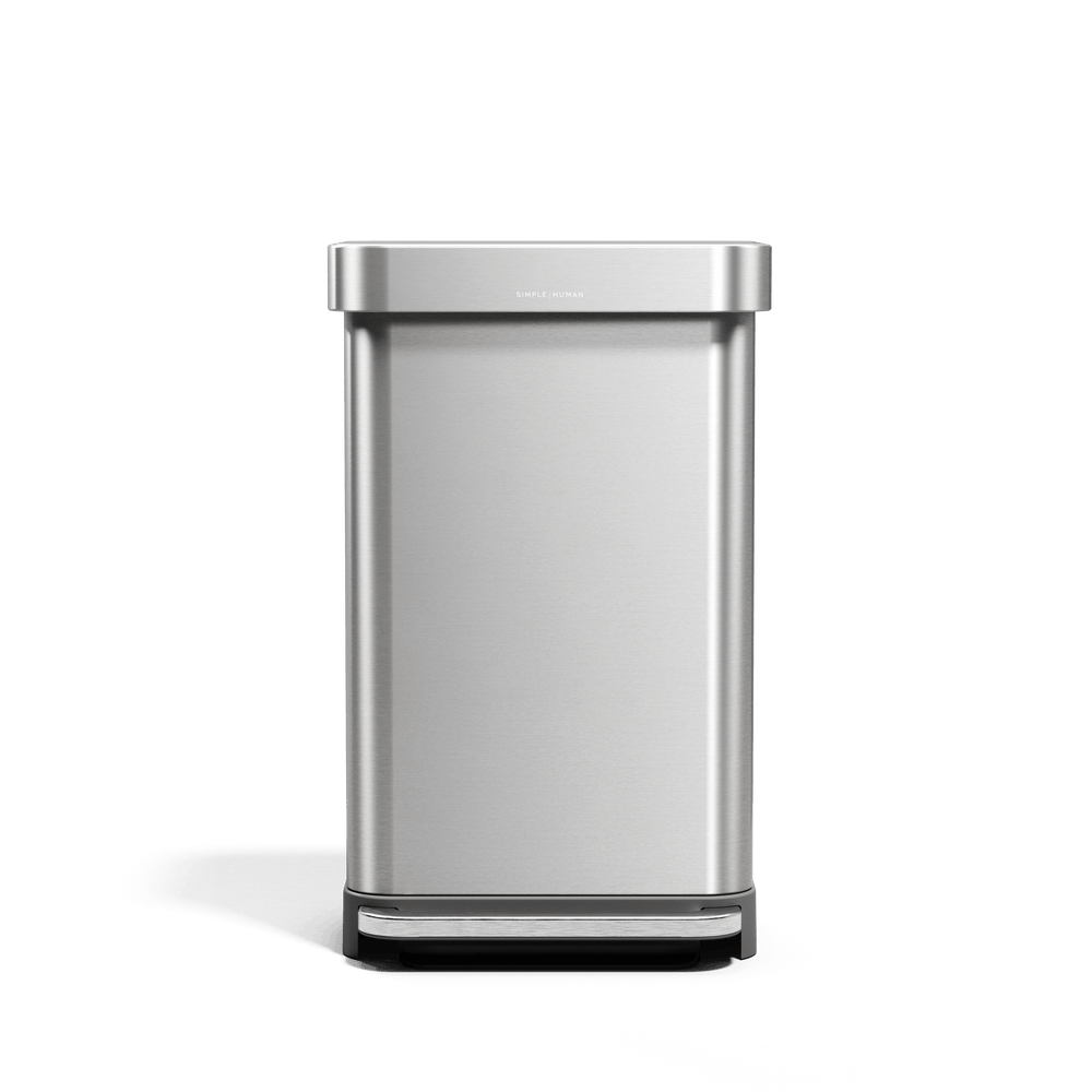 45L Rectangular Step Can with Liner Pocket