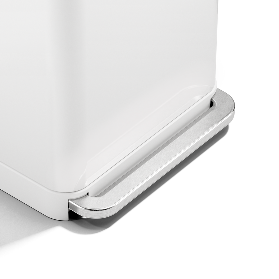 55 Litre, Rectangular Pedal Bin With Liner Pocket