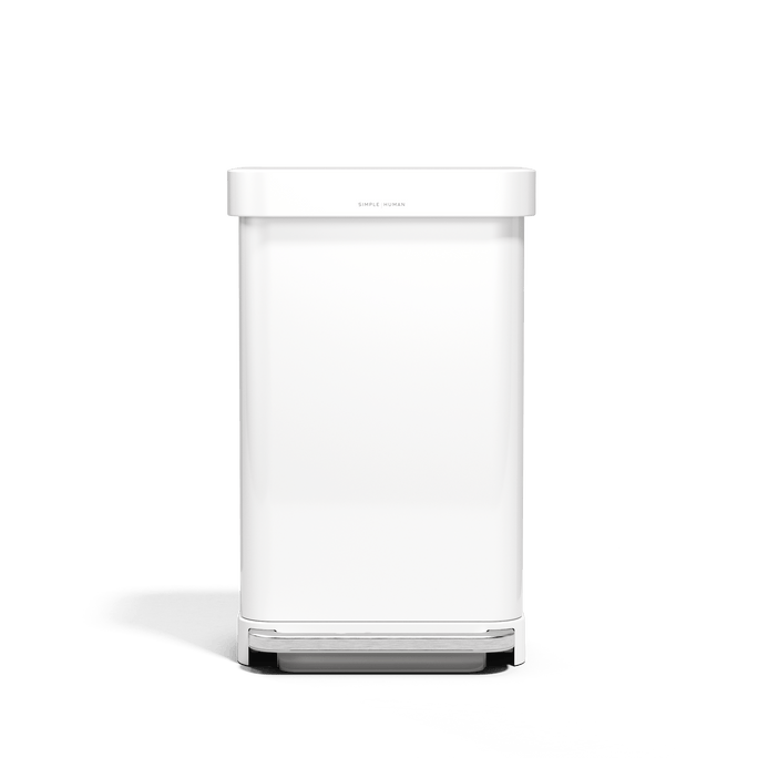 45 Litre, Rectangular Pedal Bin With Liner Pocket