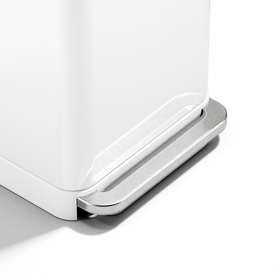 45 Litre, Rectangular Pedal Bin With Liner Pocket