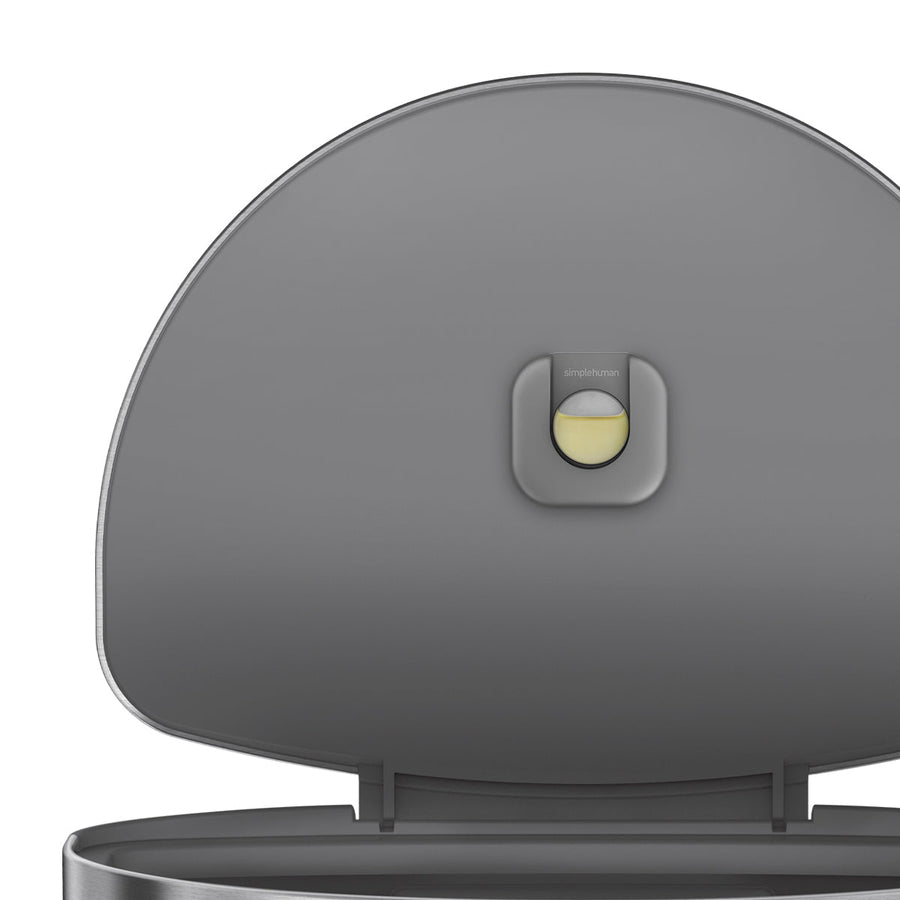 60 Litre, Semi-Round Bin With Liner Rim