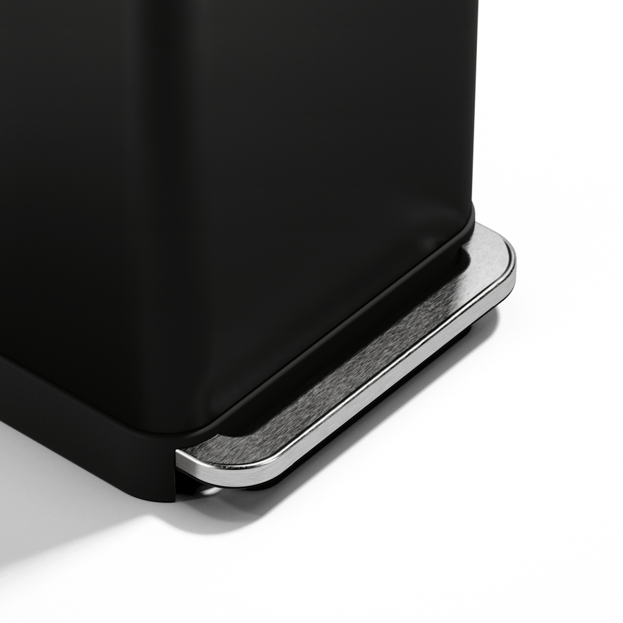 45 Litre, Rectangular Pedal Bin With Liner Pocket