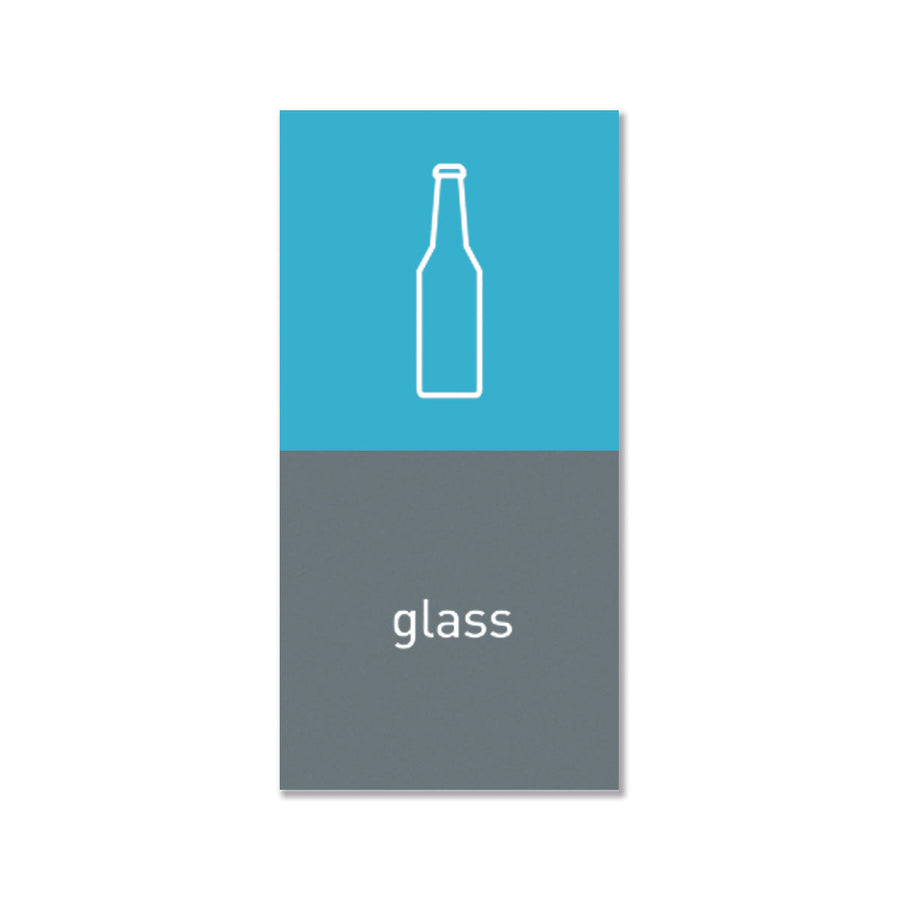 magnetic sorting label - glass - main image