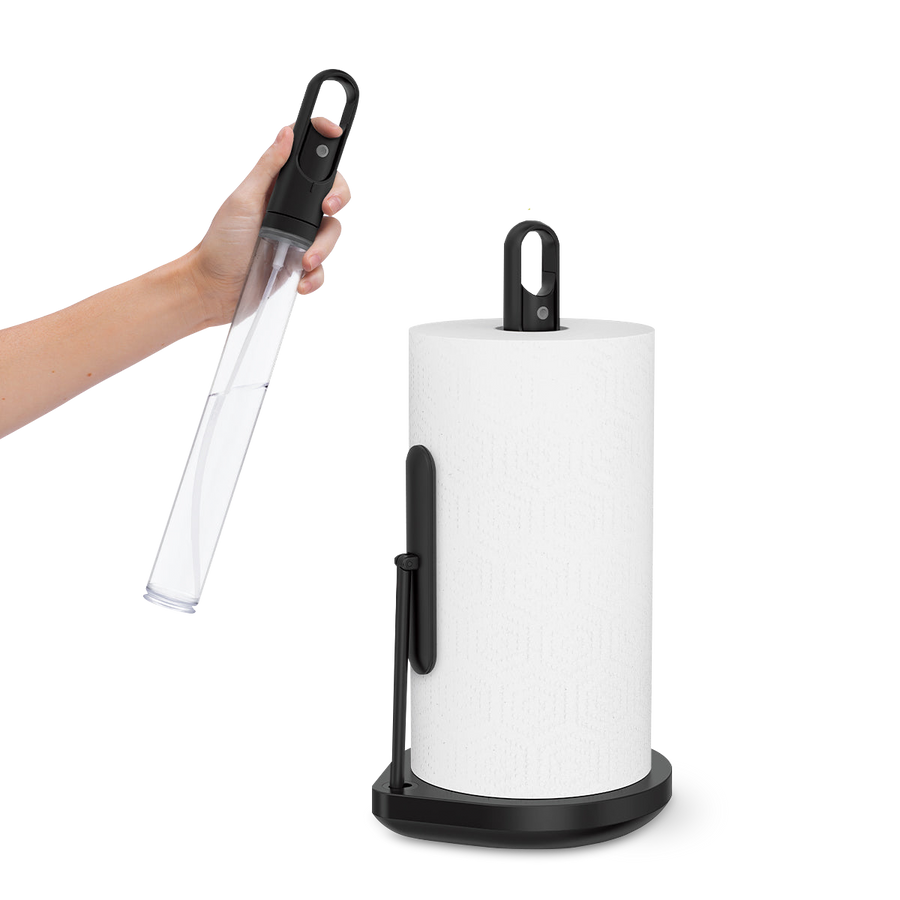 Paper Towel Holder With Spray