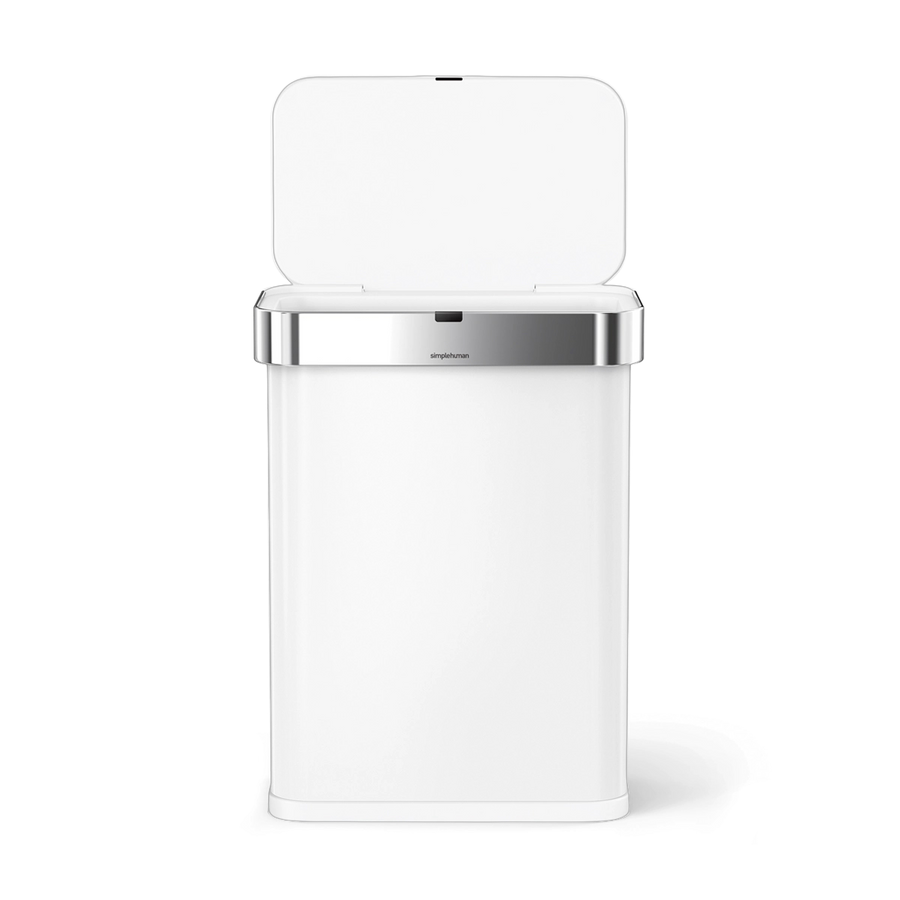 58 litre rectangular sensor bin with voice and motion sensor
