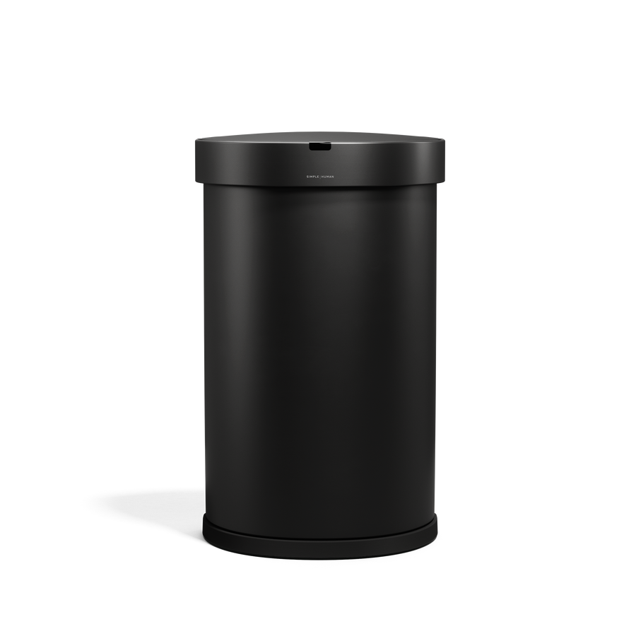 45 Litre, Semi-Round Sensor Bin With Liner Pocket