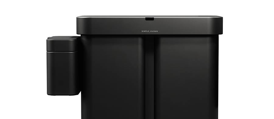 compost caddy - matte black