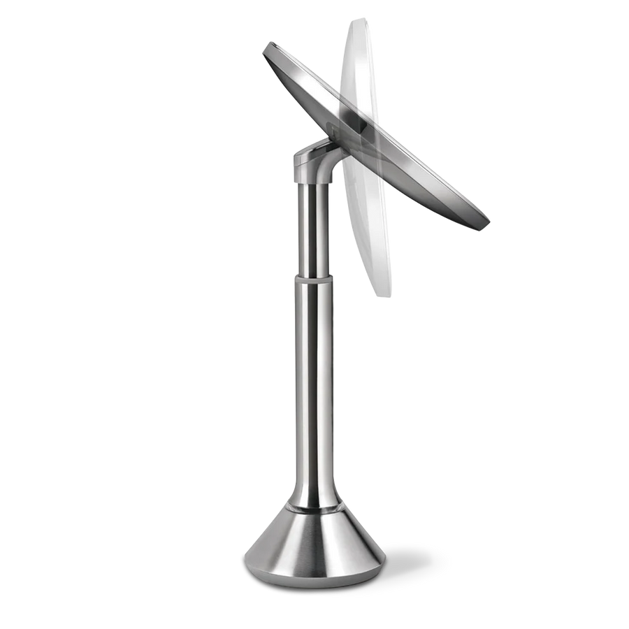 Sensor Mirror With Touch-Control Brightness And Dual Light Setting + 10X Detail Mirror