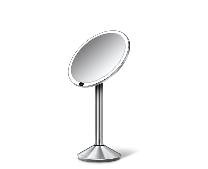 6.5 inch sensor mirror: lighted makeup vanity mirror